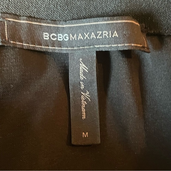 BCBGMAXAZRIA LUCY Classic Black Women's Skirt fluted size medium - Picture 6 of 8